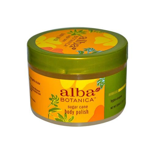 Alba Botanica Hawaiian Body Polish Sugar Cane - 10 Oz