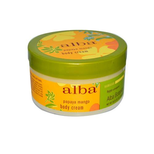 Alba Botanica Hawaiian Spa Body Cream Papaya Mango - 6.5 Oz