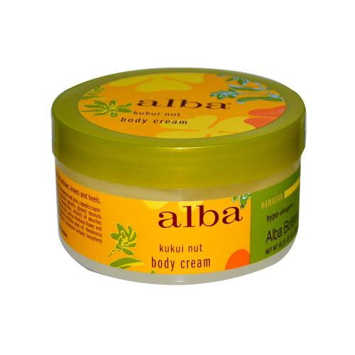 Alba Botanica Hawaiian Body Cream Kukui Nut - 6.5 Oz