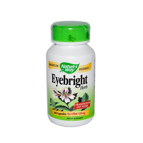 Nature's Way Eyebright Herb - 100 Capsules