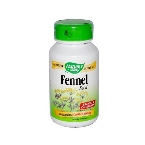 Nature's Way Fennel Seed - 100 Capsules