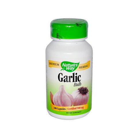 Nature's Way Garlic Bulb - 100 Capsules