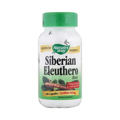 Nature's Way Siberian Eleuthero Root - 100 Capsules