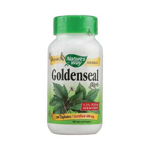 Nature's Way Goldenseal Herb - 100 Capsules