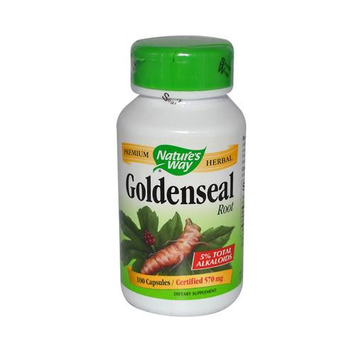 Nature's Way Goldenseal Root - 100 Capsules