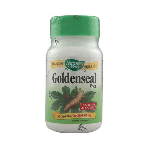 Nature's Way Goldenseal Root - 50 Capsules