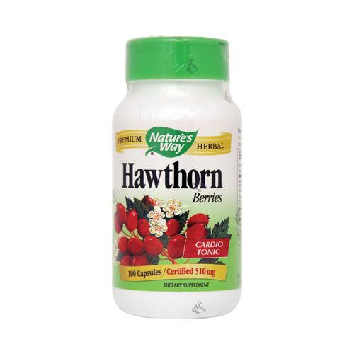 Nature's Way Hawthorn Berries - 510 Mg - 100 Capsules