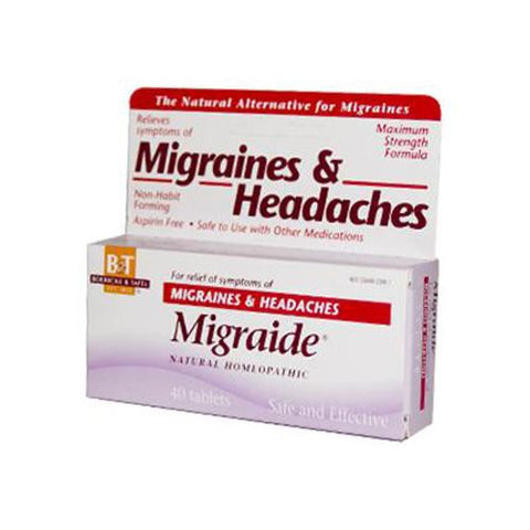 Boericke And Tafel Migraide - 40 Tablets