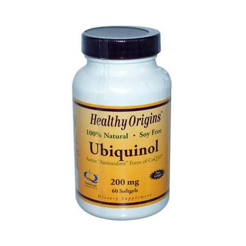 Healthy Origins Ubiquinol Kaneka Qh - 200 Mg - 60 Softgels