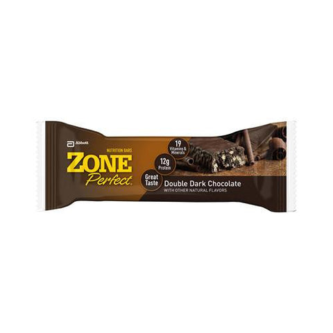 Zone Nutrition Bar - Double Dark Chocolate - Case Of 12 - 1.58 Oz