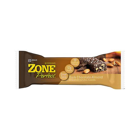 Zone Nutrition Bar - Dark Chocolate Almond - Case Of 12 - 1.58 Oz