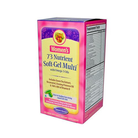 Nature's Secret Women's 73 Nutrient Soft-gel Multi - 60 Softgels