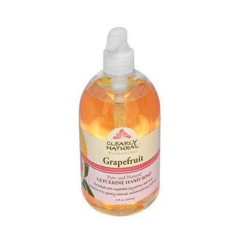 Clearly Natural Liquid Hand Soap Pump Grapefruit - 12 Fl Oz