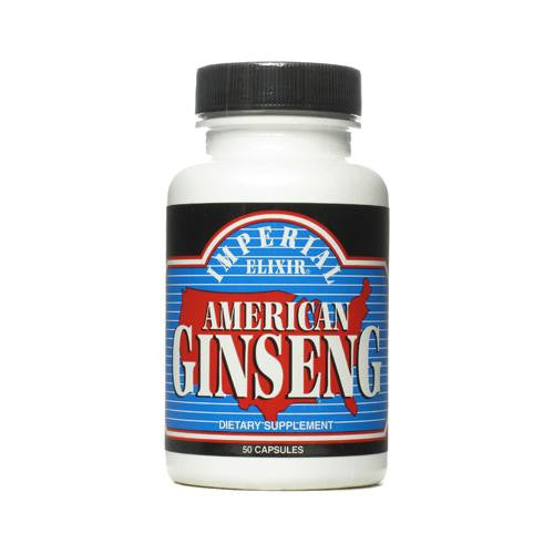 Imperial Elixir Ginseng American - 50 Caps