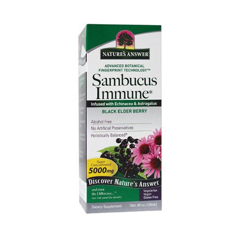 Nature's Answer Sambucus Immune Support - 4 Fl Oz