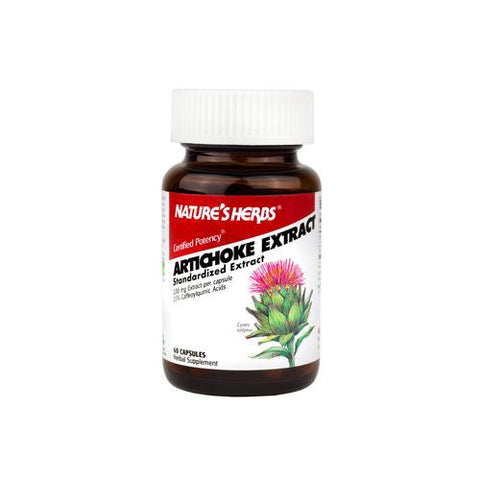 Nature's Herbs Artichoke Extract - 475 Mg - 60 Capsules