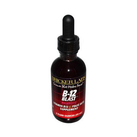 Bricker Labs Blast B12 Vitamin B12 And Folic Acid - 2 Fl Oz