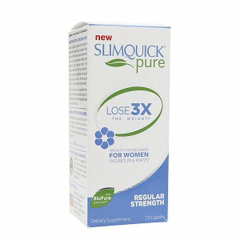 Slimquick Pure - Regular Strength - 72 Caplets