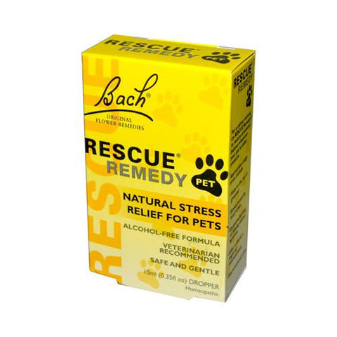 Bach Flower Remedies Rescue Remedy Stress Relief For Pets - 10 Ml