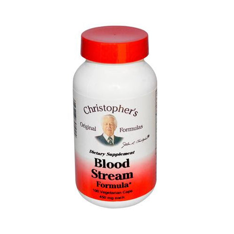 Dr. Christopher's Blood Stream Formula - 440 Mg - 100 Vegetarian Capsules