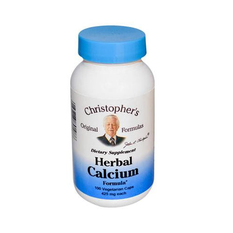 Dr. Christopher's Formulas Herbal Calcium Formula - 425 Mg - 100 Caps