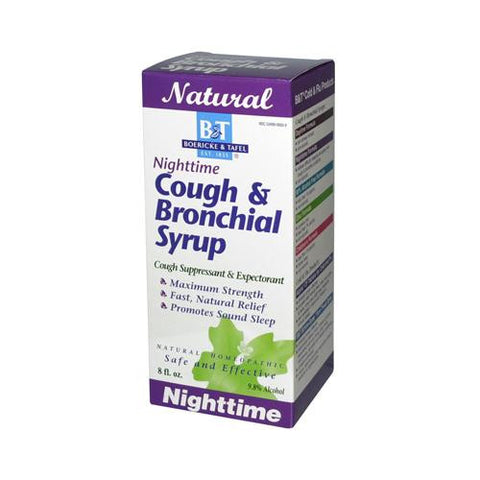 Boericke And Tafel Cough And Bronchial Syrup Nighttime - 8 Fl Oz