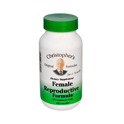 Dr. Christopher's Female Reproductive Formula - 460 Mg - 100 Vegetarian Capsules