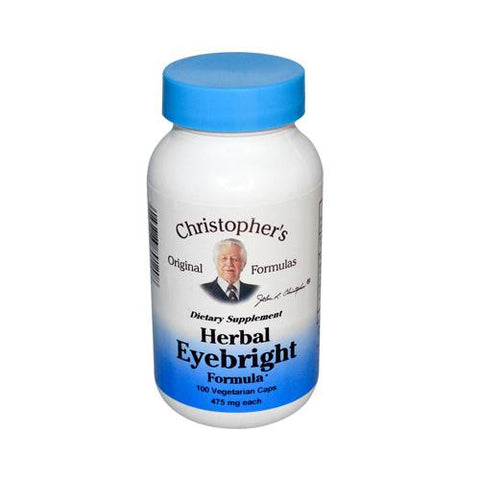 Dr. Christopher's Herbal Eyebright - 450 Mg - 100 Vegetarian Capsules