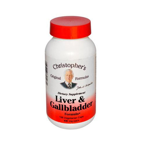 Dr. Christopher's Liver And Gall Bladder - 425 Mg - 100 Vegetarian Capsules