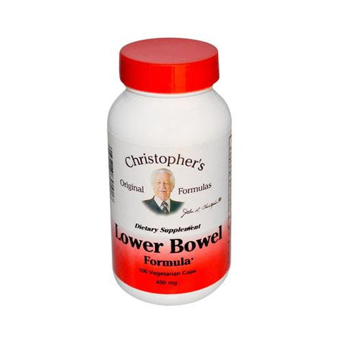 Dr. Christopher's Original Formulas Lower Bowel Formula - 450 Mg - 100 Vcaps