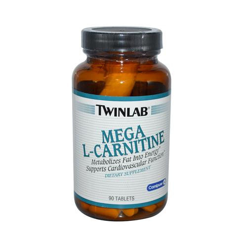 Twinlab Mega L-carnitine - 500 Mg - 90 Tablets