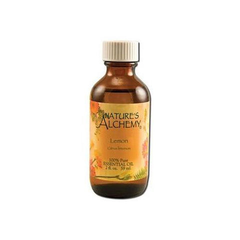 Nature's Alchemy 100% Pure Essential Oil Lemon - 2 Fl Oz