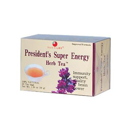 Health King President's Super Energy Herb Tea - 20 Tea Bags