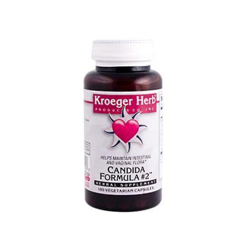 Kroeger Herb Candida Formula No.2 - 100 Capsules