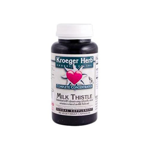 Kroeger Herb Milk Thistle - 90 Vegetarian Capsules