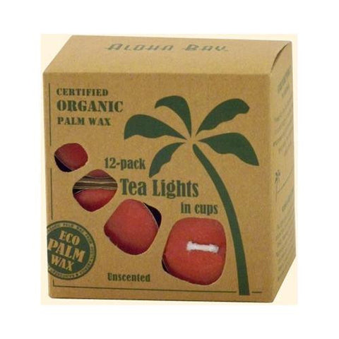 Aloha Bay Tea Light - Red - 12-.7 Oz