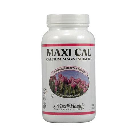 Maxi Health Maxi Cal Calcium Magnesium D3 - 1000 Mg - 180 Capsules