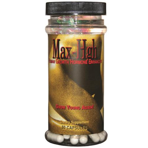 Maximum International Max-high Human Growth Hormone Enhancer - 80 Capsules