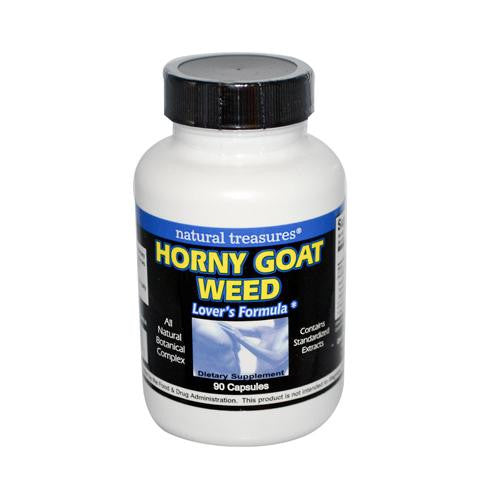 B.n.g. Natural Treasures Horny Goat Weed - 90 Capsules