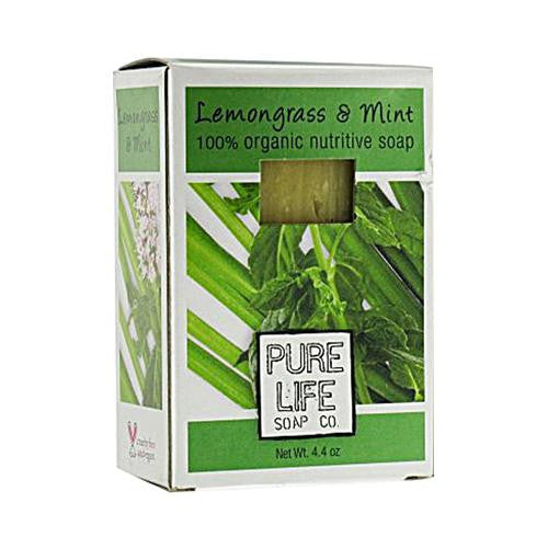 Pure Life Soap Lemongrass And Mint - 4.4 Oz