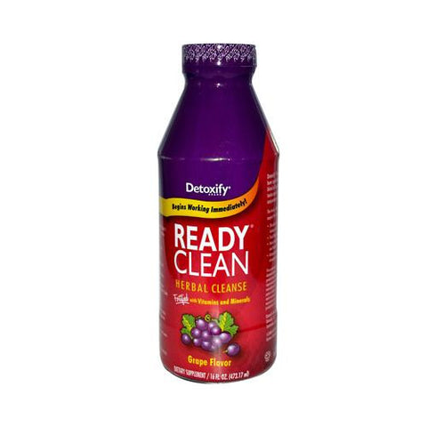 Detoxify Ready Clean Herbal Natural Grape - 16 Fl Oz