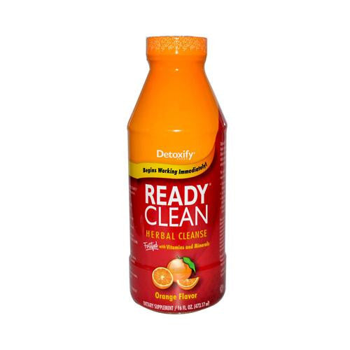 Detoxify One Source Ready Clean Herbal Cleanse - Orange Flavor - 16 Oz