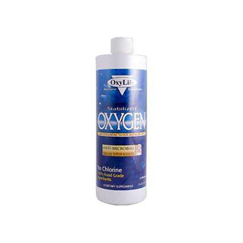 Oxylife Oxygen With Colloidal Silver Plain - 16 Fl Oz