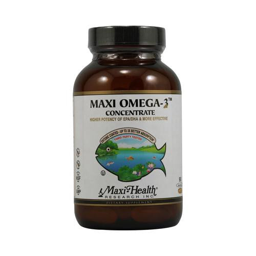 Maxi Health Maxi Omega 3 Concentrate - 90 Maxigels