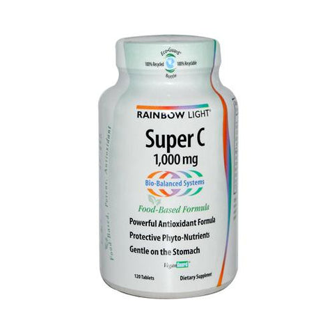 Rainbow Light Super C - 1000 Mg - 120 Tablets