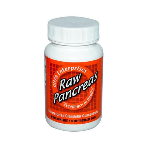 Ultra Glandulars Raw Pancreas - 200 Mg - 60 Tablets