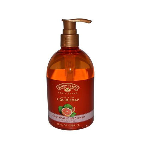 Nature's Gate Organics Liquid Soap Grapefruit And Wild Ginger - 12 Fl Oz