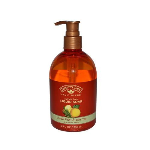 Nature's Gate Organics Liquid Soap Asian Pear And Red Tea - 12 Fl Oz