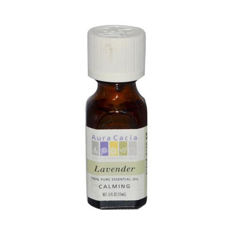 Aura Cacia Pure Essential Oil Lavender - 0.5 Fl Oz