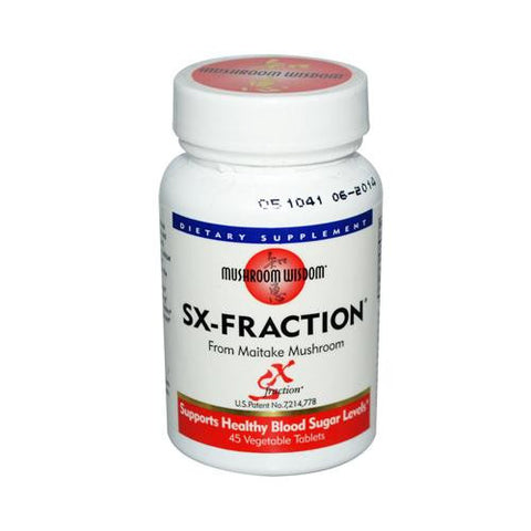 Mushroom Wisdom Grifron Maitake Mushroom Extract Sx- Fraction - 45 Vegetarian Tablets